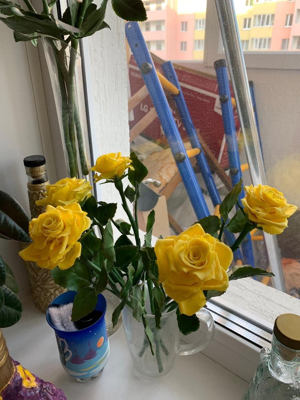 картинка Желтые розы от магазина Одежда+